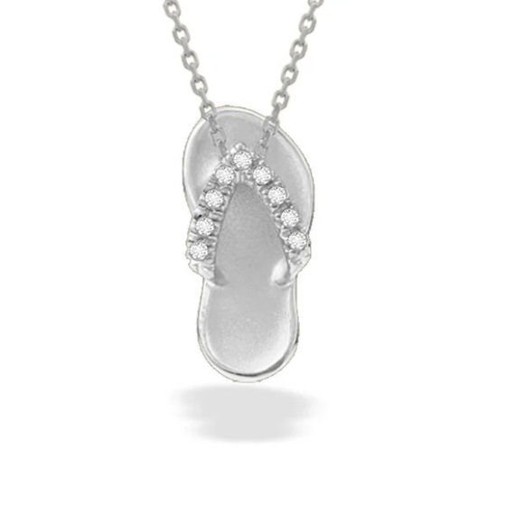 Na Hoku Hawaiian Slipper Pendant - Picture 4 of 6